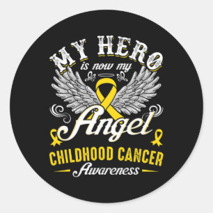 Adesivo O Meu Herói É Agora A Minha Consciência Do Cancer
