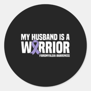 Adesivo O Meu Marido É Uma Consciência De Fibromialgia Gue