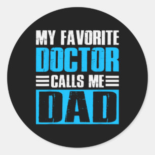 Adesivo O Meu Médico Favorito Chama-Me Dia de os pais Pai