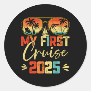 Adesivo O Meu Primeiro Cruise 2025 - Férias Familiares - N