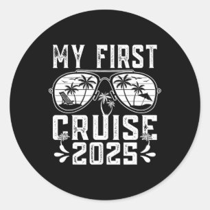 Adesivo O Meu Primeiro Cruise 2025 - Férias Familiares - N