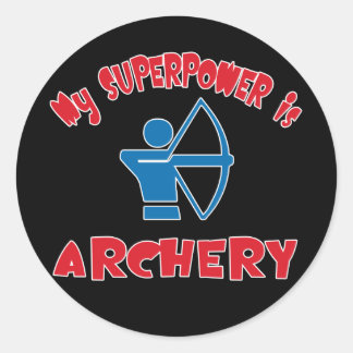 Adesivo O meu superpoder é o Archery