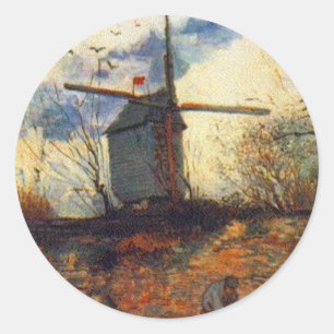 Adesivo O Moinho de la Galette Van Gogh