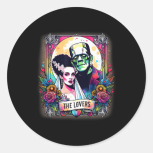 Adesivo O Monstro Frankenstein E A Noiva Os Amantes Taro