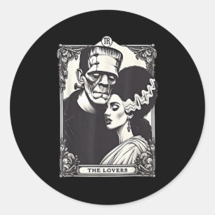 Adesivo O Monstro Frankenstein E A Noiva Os Amantes Taro