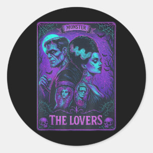 Adesivo O Monstro Frankenstein E A Noiva Os Amantes Taro