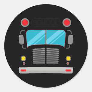 Adesivo O Motorista De Ônibus Escolar Costume Halloween Di