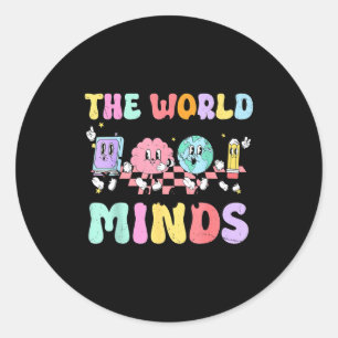 Adesivo O mundo precisa de todos os tipos de mentes para p