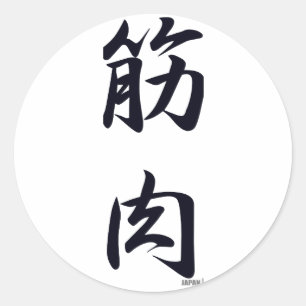 Adesivo o músculo preto