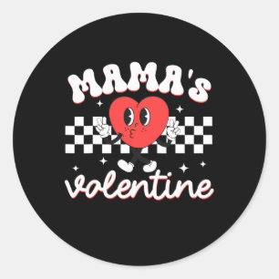 Adesivo O Namorados da mamãe é Dia de os namorados Engraça