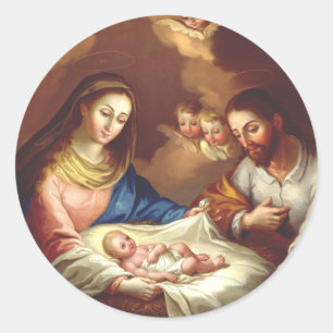 Adesivo O Nascimento de Jesus Cristo 