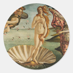 Adesivo O Nascimento de Vênus - Sandro Botticelli