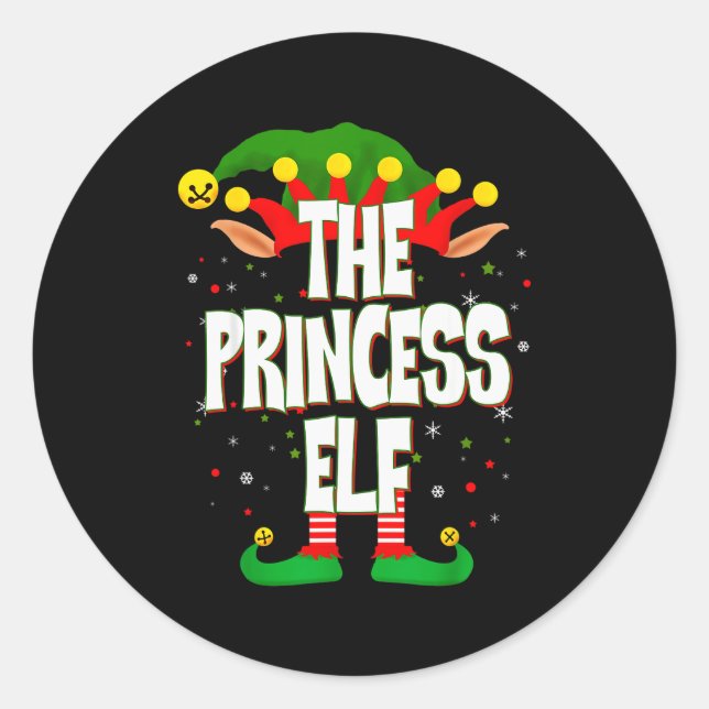 Adesivo O Natal da Princesa Elfa (Frente)