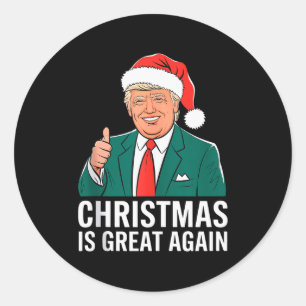 Adesivo O Natal é Ótimo Novamente - Humor de Chapéu de Pap
