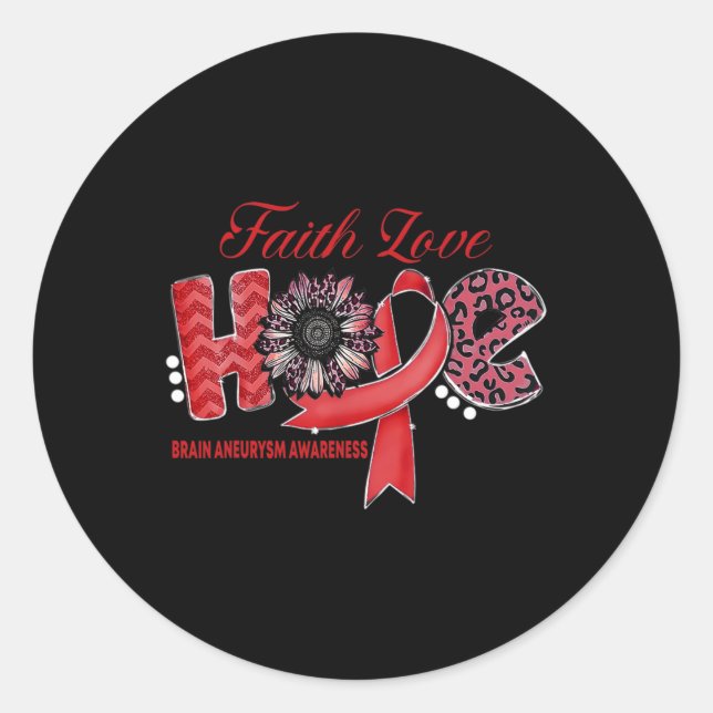 Adesivo O neurismo cerebral não vem com um manual (Frente)