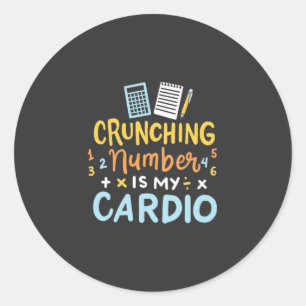 Adesivo O Número Do Contador É Meu Cardio