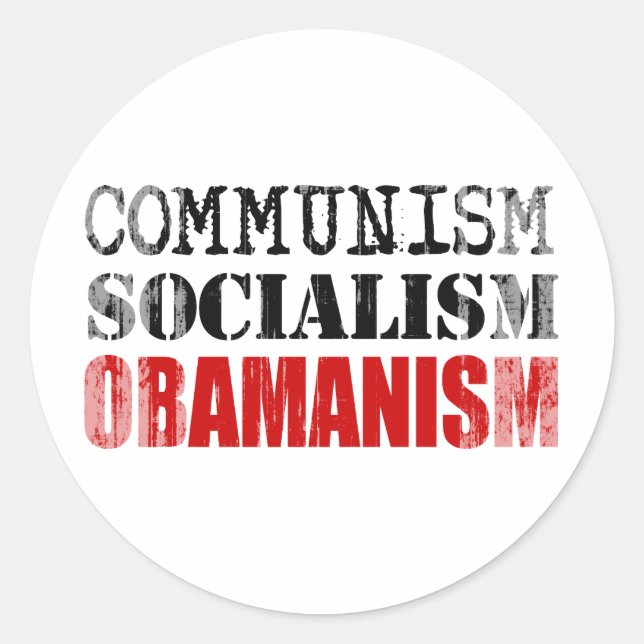 Adesivo O OBAMANISMO DO SOCIALISMO COMUNISMO SE FOI.png (Frente)