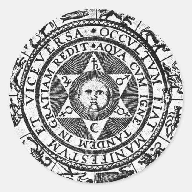 Adesivo O Oculto torna-se Manifesto (Frente)