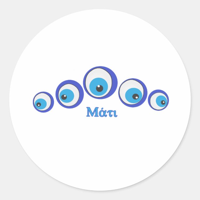 Adesivo O olho do Mau (Frente)