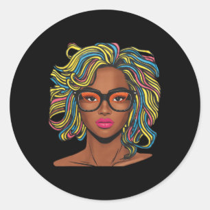 Adesivo O Orgulho de Mulheres Negras Africanas Americanas 