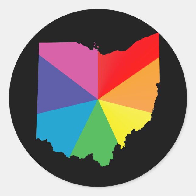 Adesivo o orgulho de ohio. (Frente)