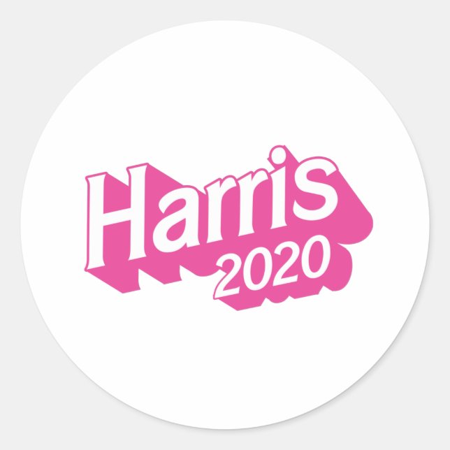 Adesivo O Orgulho Rosa Harris 2020 (Frente)