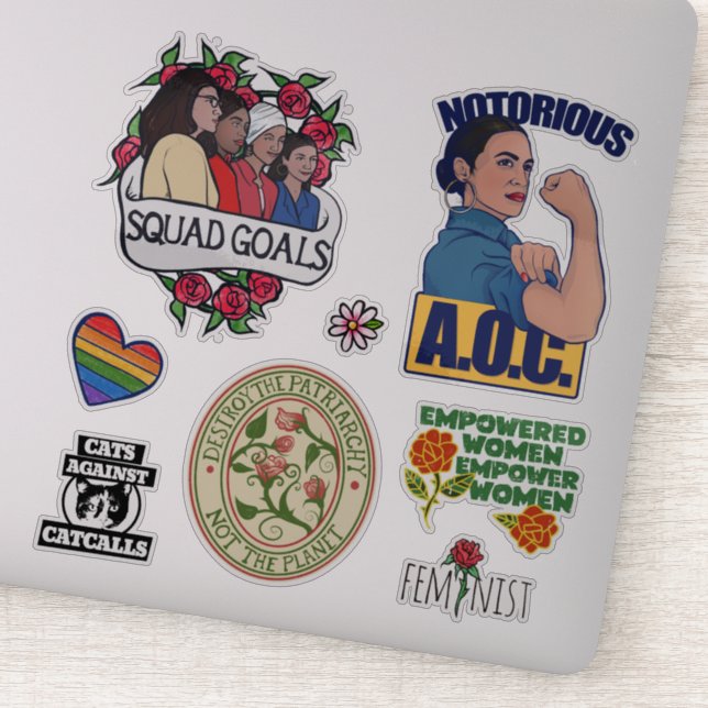 Adesivo O Pacote de Metas do Quadrado (Detalhe)