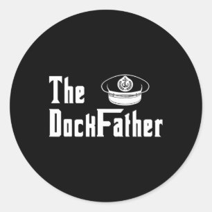 Adesivo O Padre Dock Capitão Do Pai Engraçado Fath