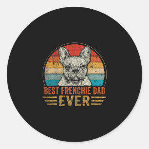 Adesivo O Pai francês Ever French Bulldog Amante Da Pai