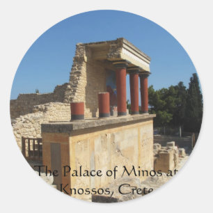 Adesivo O palácio de Minos em Knossos, Crete, PISCINA