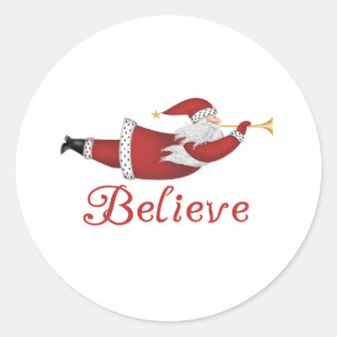 Adesivo O papai noel acredita
