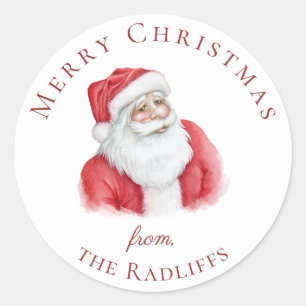 Adesivo O papai noel Enchanted do Natal personalizou a