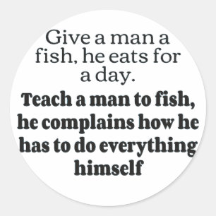 Adesivo O peixe do homem queixa-se FB