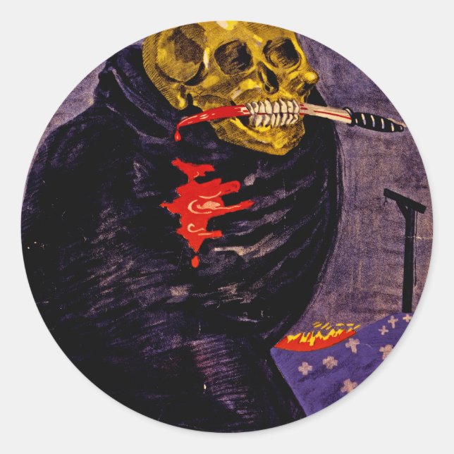 Adesivo O Perigo do Bolshevismo (Frente)