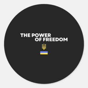 Adesivo O Poder da Liberdade Tridente Símbolo da Bandeira