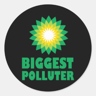 Adesivo O poluidor o mais grande de BP