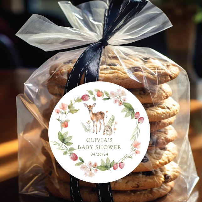 Adesivo O Prazer da Natureza Chá de Bebê Veado (Criador carregado)