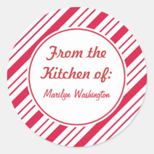 Adesivo O presente de época natalícia personalizado do