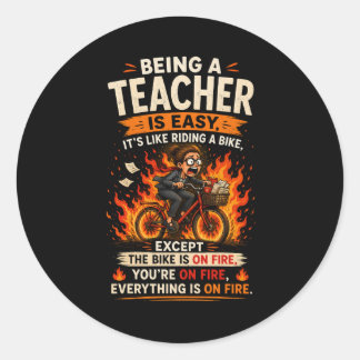 Adesivo O Presente Mais Engraçado para Professores Já! 🍎�