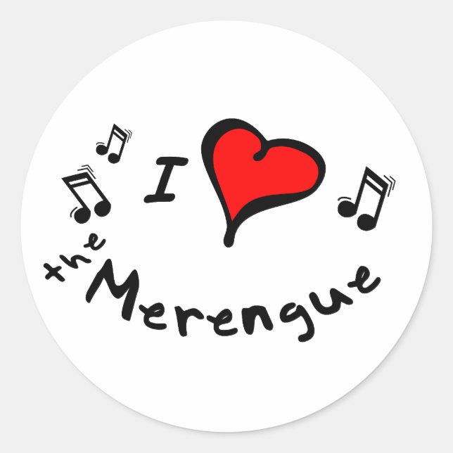 Adesivo O presente Merengue I Heart-Love (Frente)