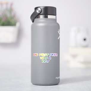 Adesivo O Primeiro Orgulho Foi um Motim – Design LGBTQ+