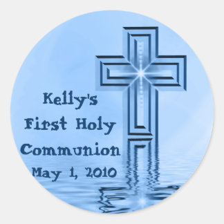 Adesivo O primeiro palito de comunhão de Kelly