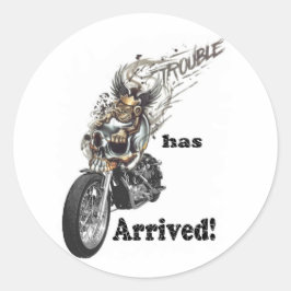 Adesivo O problema chegou