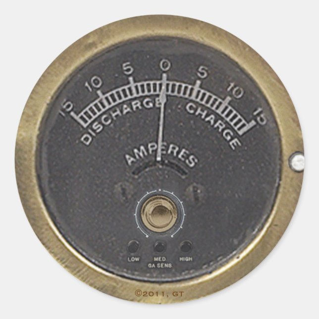 Adesivo O Professor Temple está a retratar Amstadt (Frente)