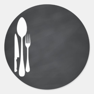 Adesivo O quadro vazio personaliza ferramentas da cozinha