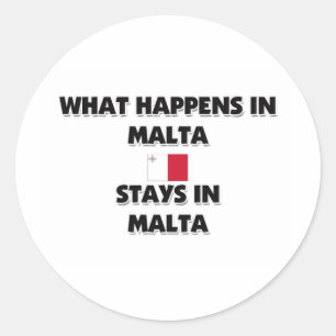 Adesivo O que acontece em estadas de MALTA lá