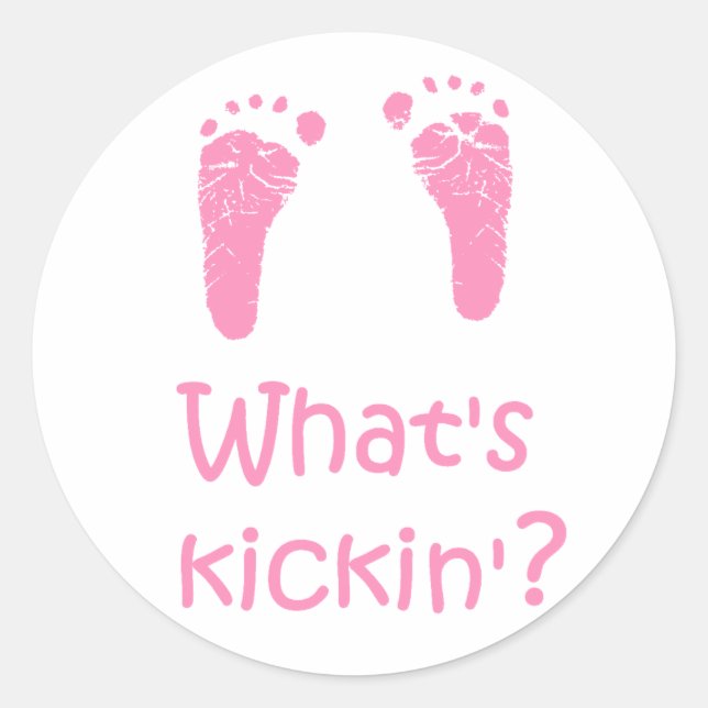 Adesivo O que é o Kickin? (Frente)