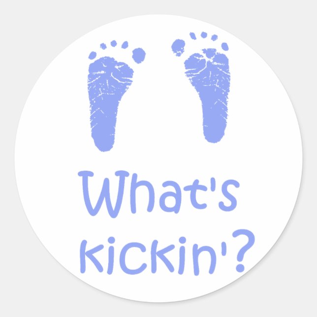 Adesivo O que é o Kickin? (Frente)