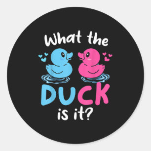 Adesivo O Que É Pato É O Sexo Do Bebê Revelação Bebê