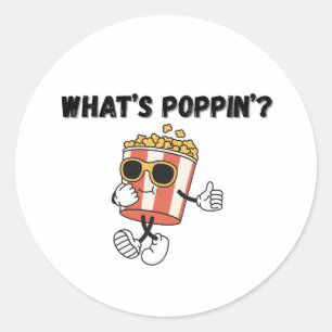 Adesivo O que é Poppin’ Popcorn